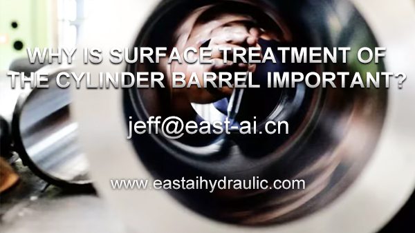 Detailed view of a cylinder barrel after surface treatment