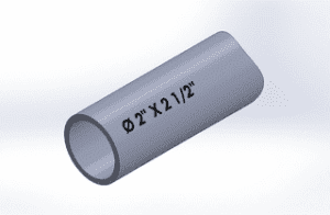 Durable Alloy Steel ID Honed Tube with 2-inch OD