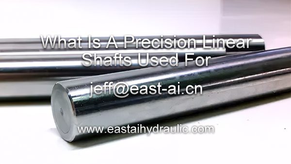 A precision linear shaft used for accurate movement of sliding components in machinery